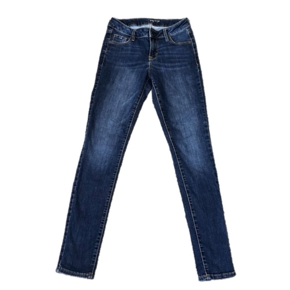 Old Navy Rockstar Mid Rise Skinny Jeans Dark Wash Size 2 Regular
